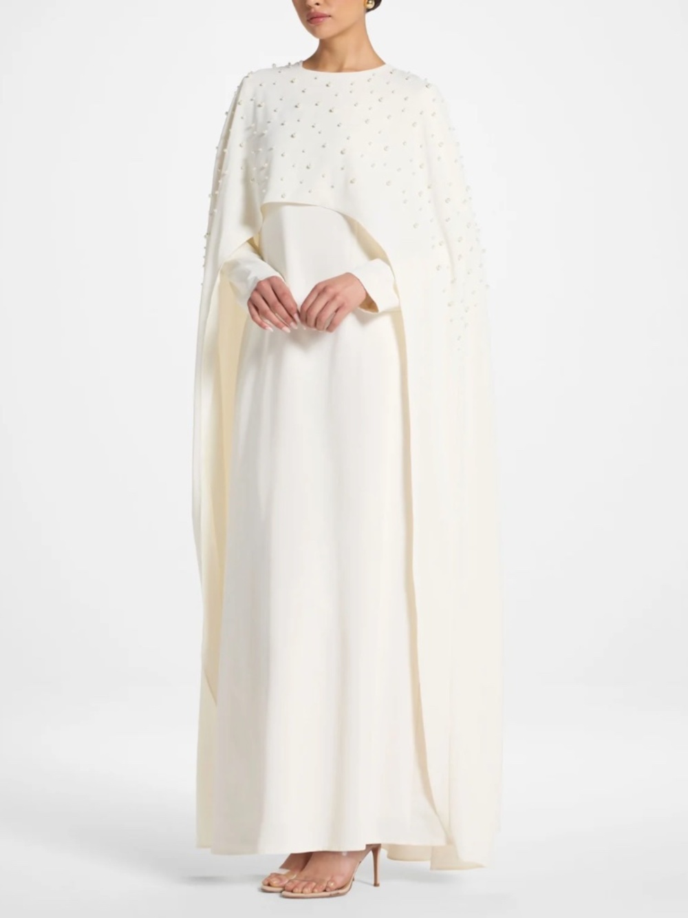 Pearl cape dress